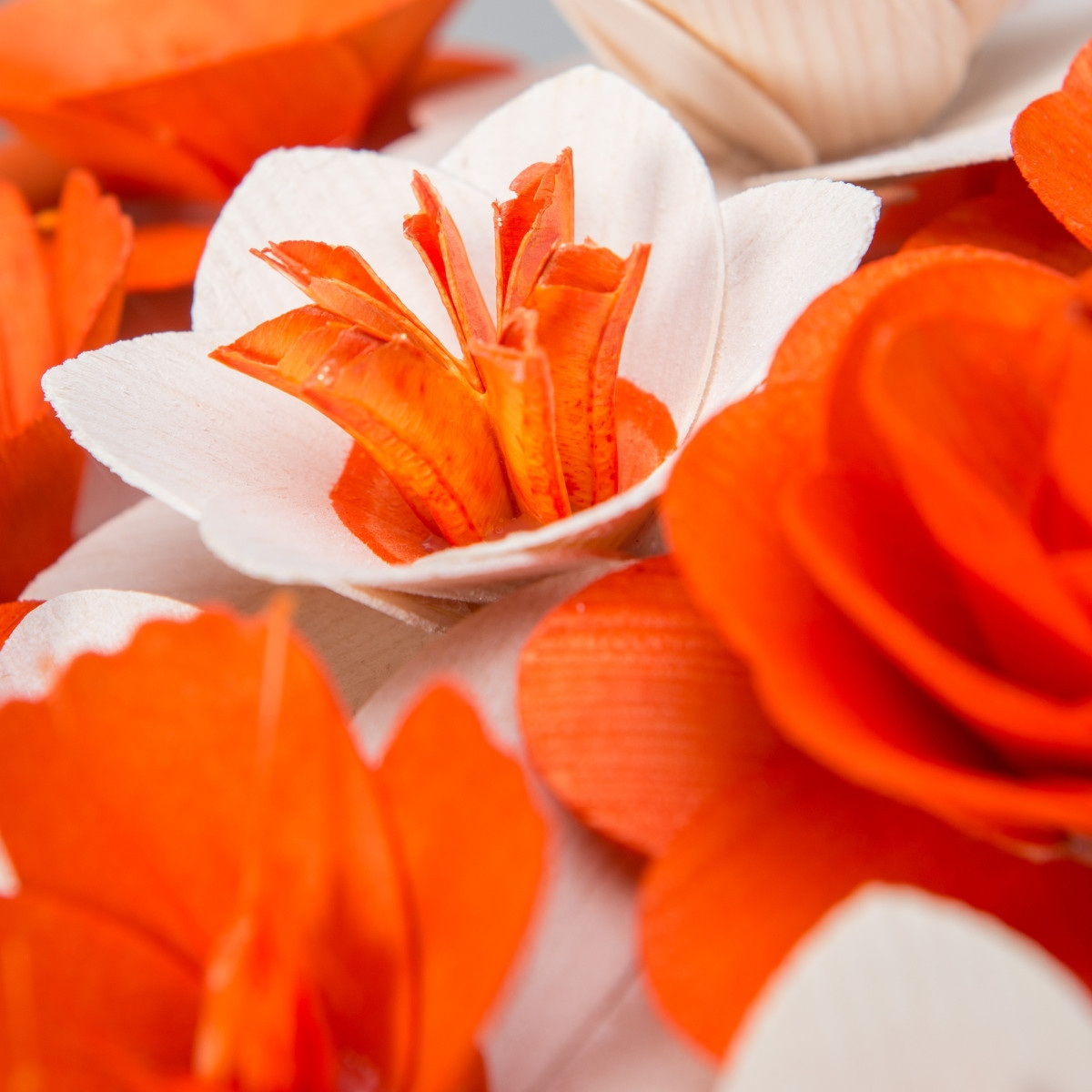 Velká kytice oranžová – 33 ks