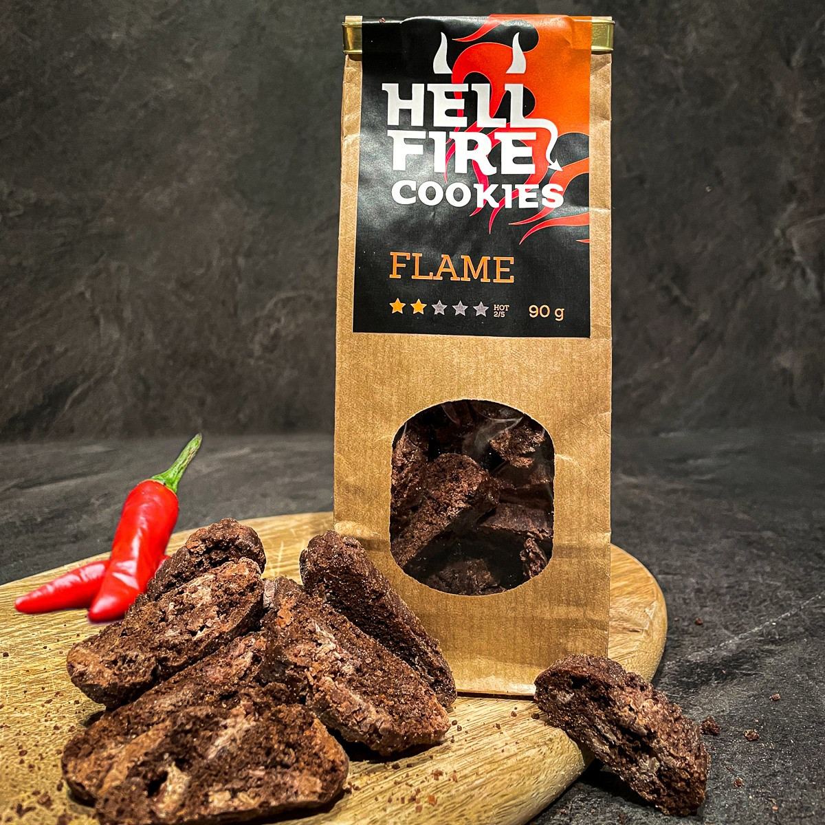 Hellfire Cookies Flame 90 g