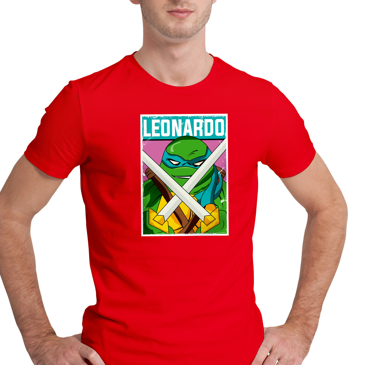 Pánské tričko s potiskem “Leonardo"