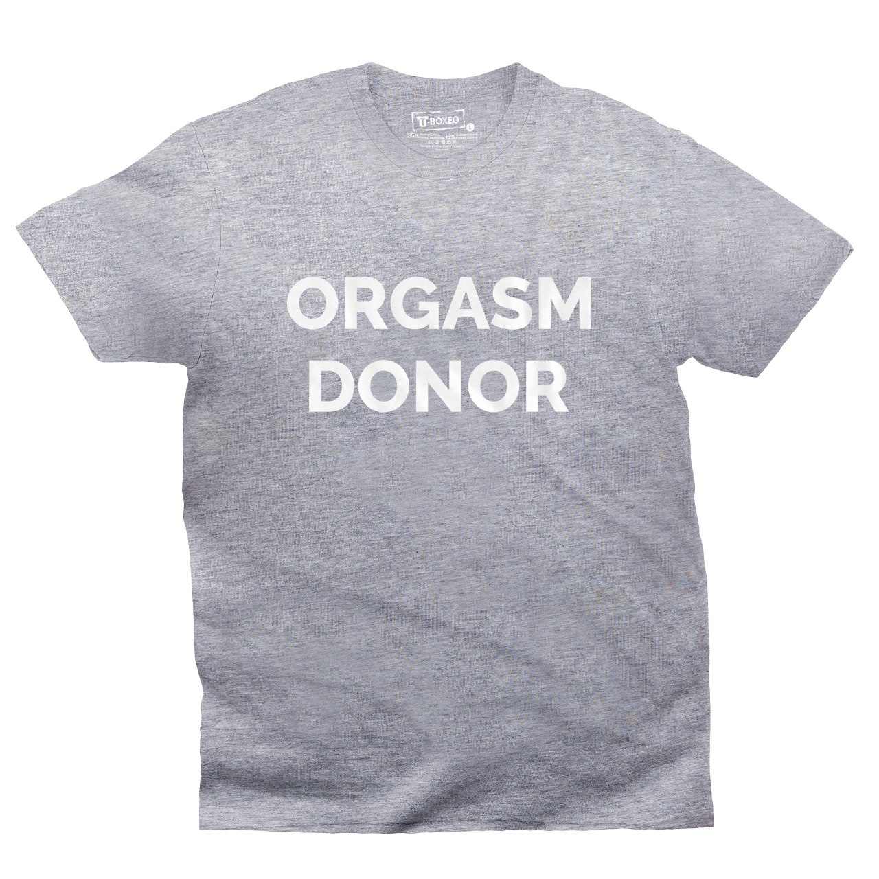 Pánské tričko s potiskem “Orgasm donor”