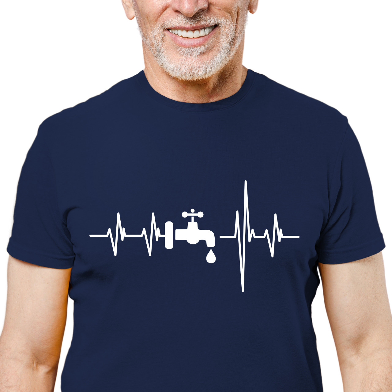 Pánské tričko s potiskem "Srdeční tep Kohoutek"
