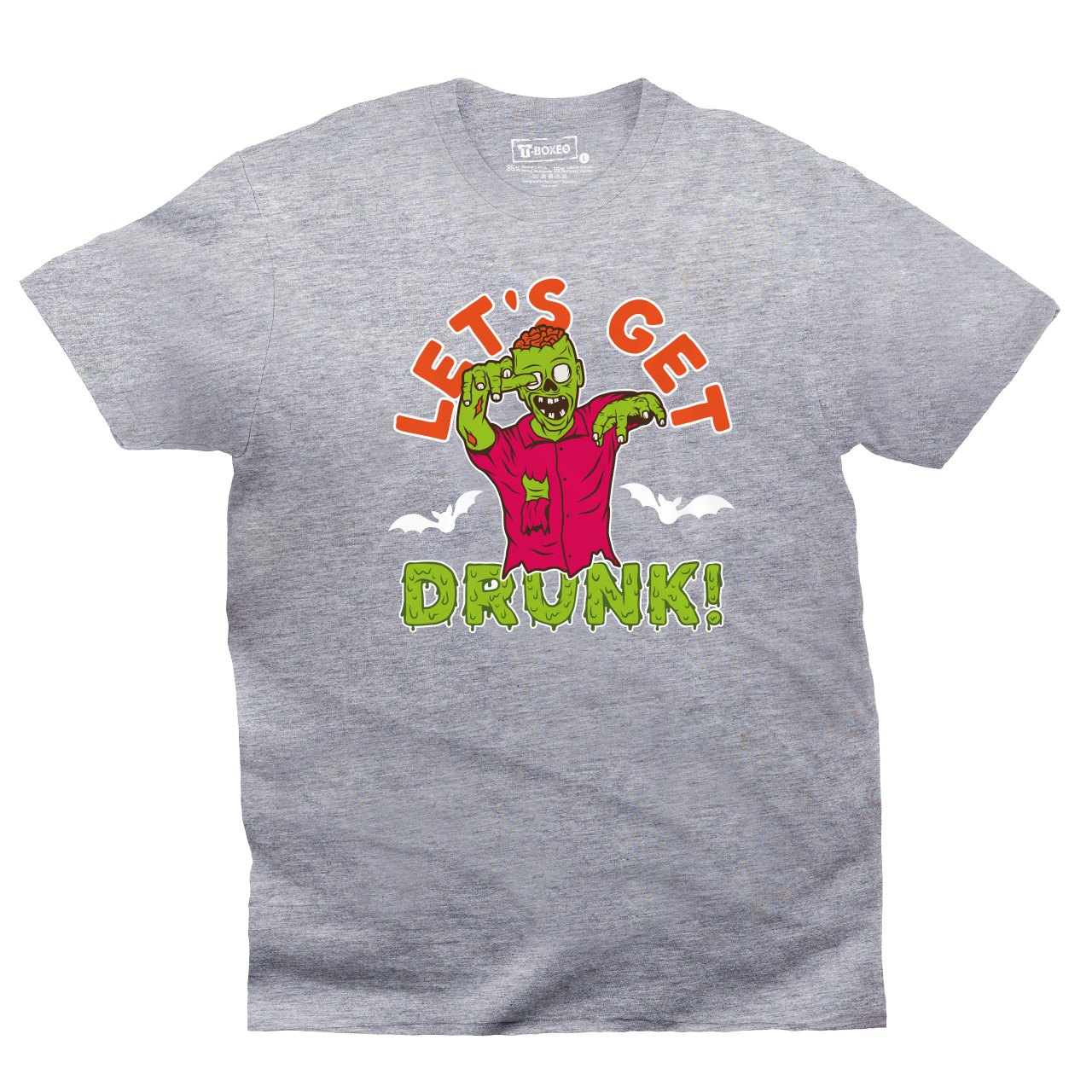 Pánské tričko s potiskem “Let’s get drunk!"