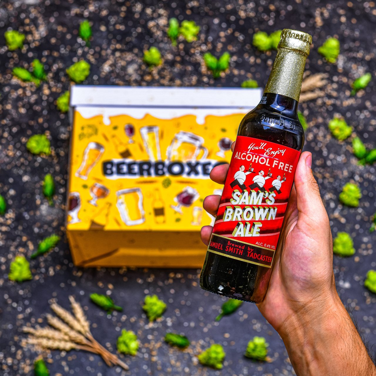 BeerBOXEO plné NEALKO pivních speciálů s pivním Tričkem vol. 2