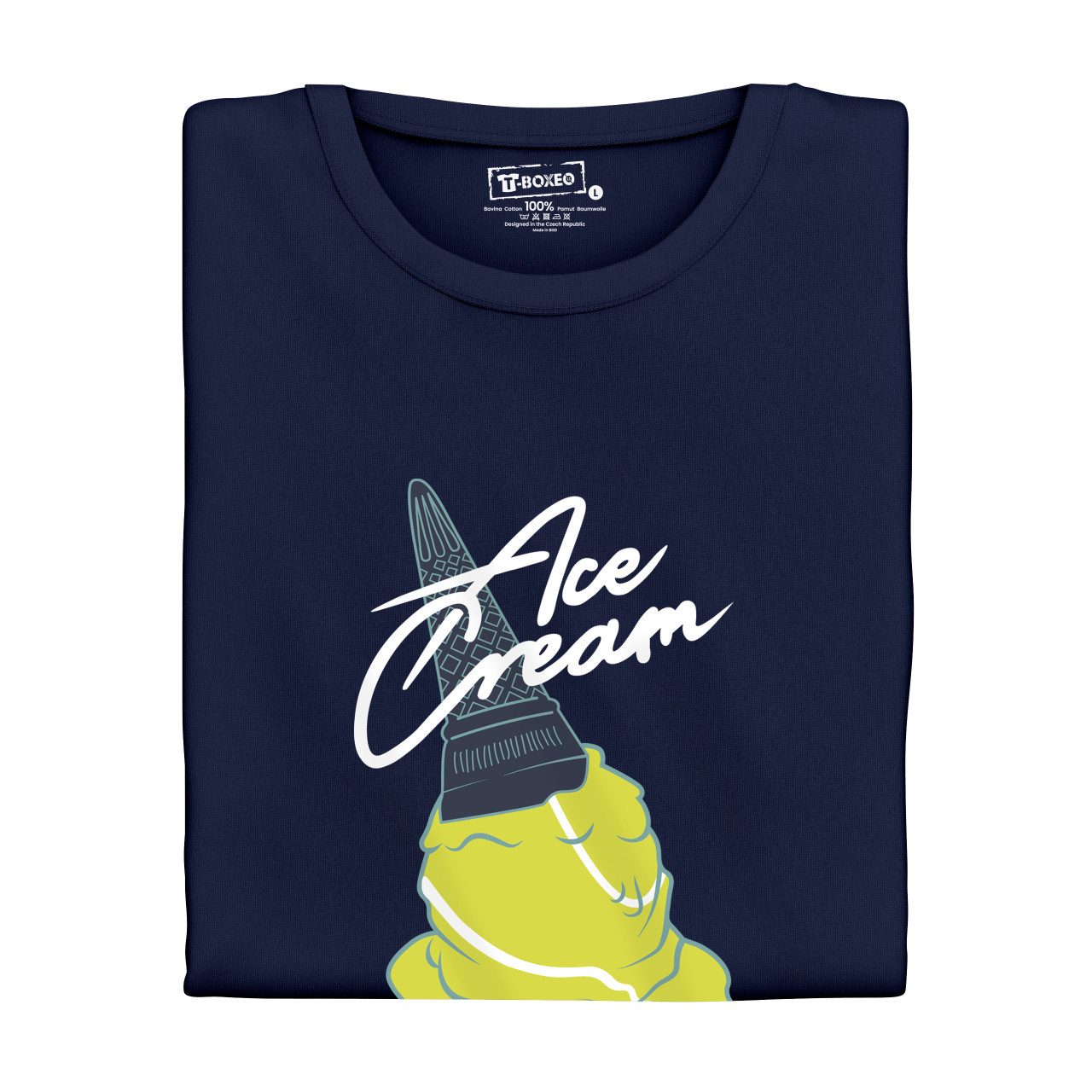 Dámské tričko s potiskem "Ace Cream"