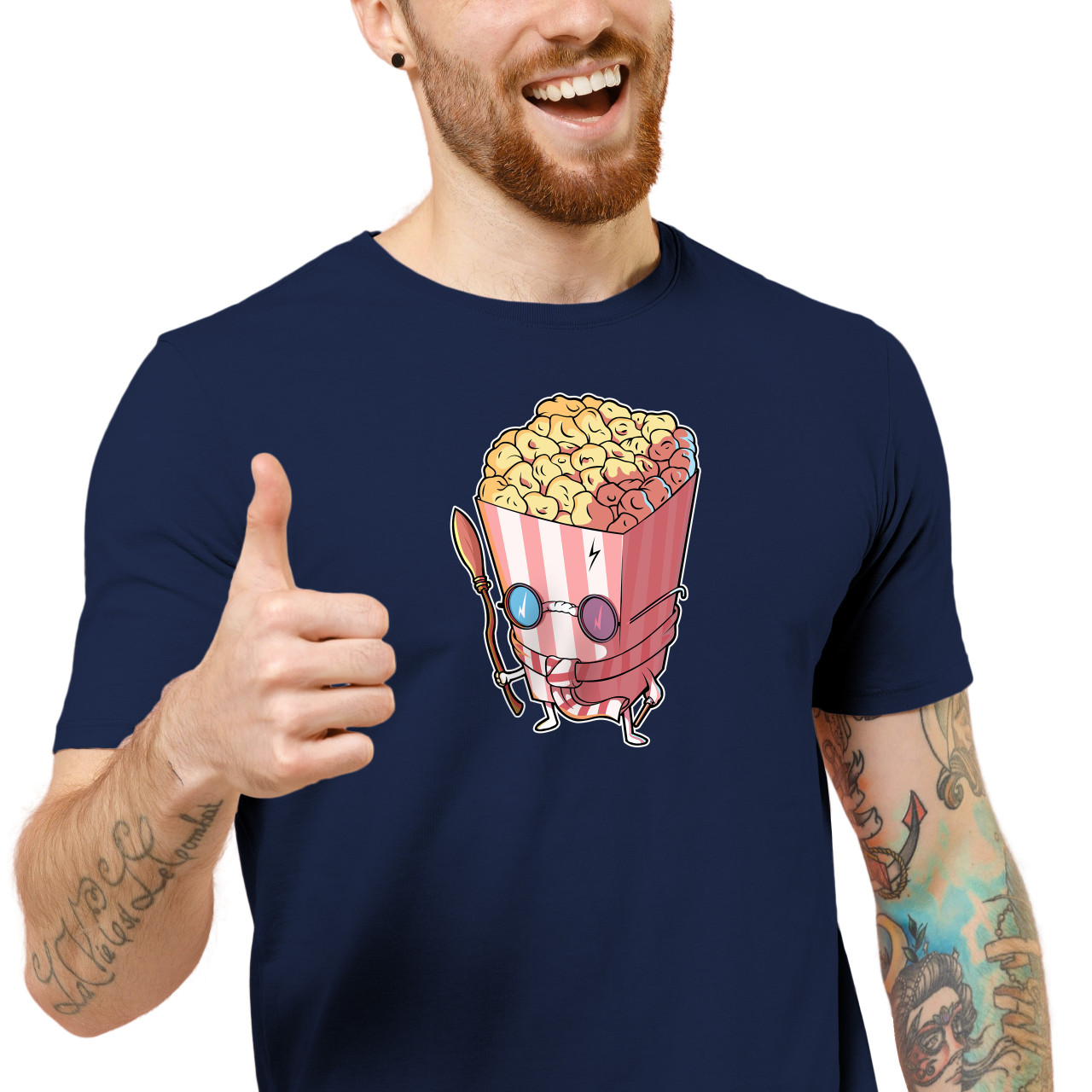 Pánské tričko s potiskem “Harry Popcorn"