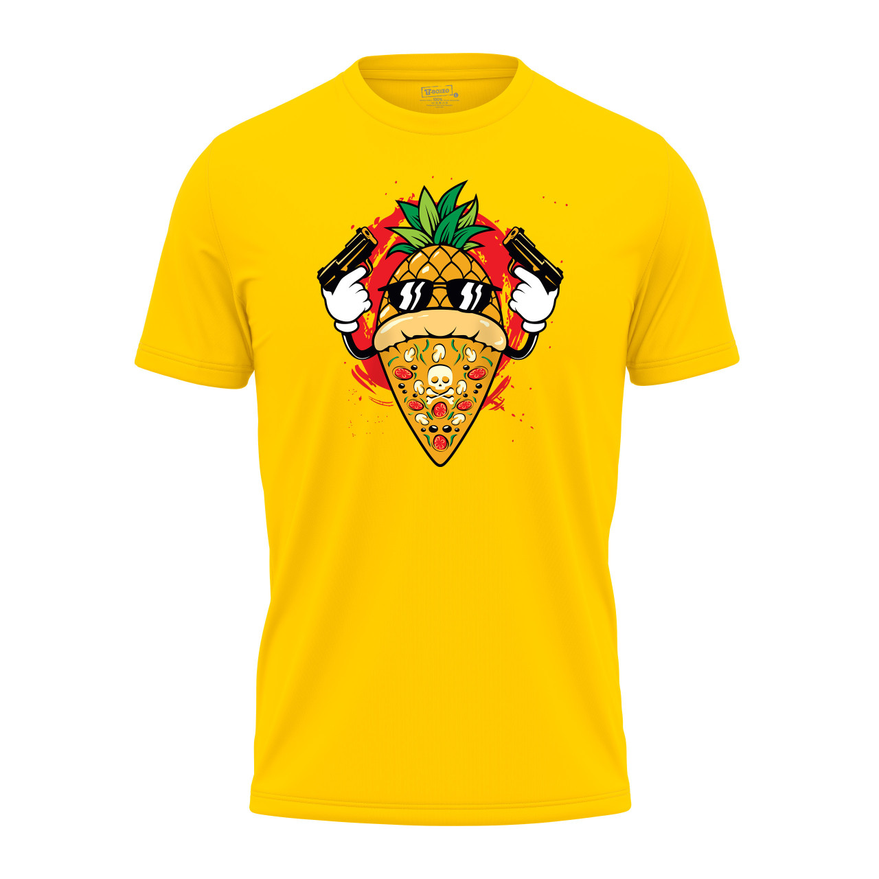 Pánské tričko s potiskem "Gangsta ananas"