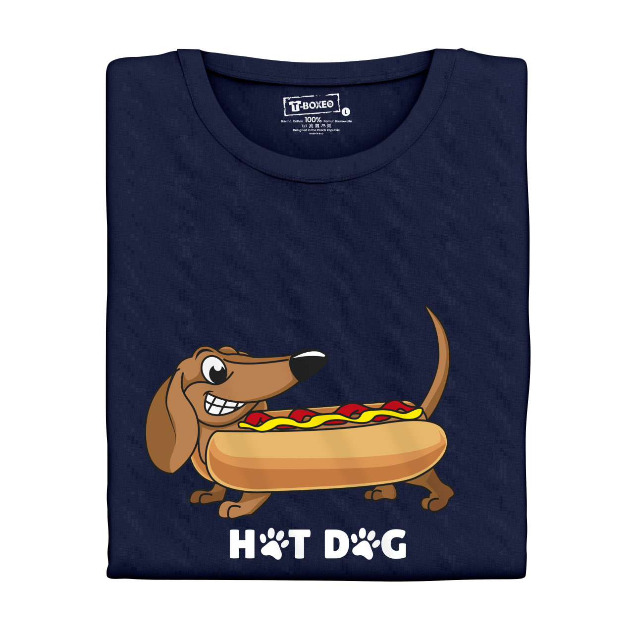 Dámské tričko s potiskem “Hot Dog”