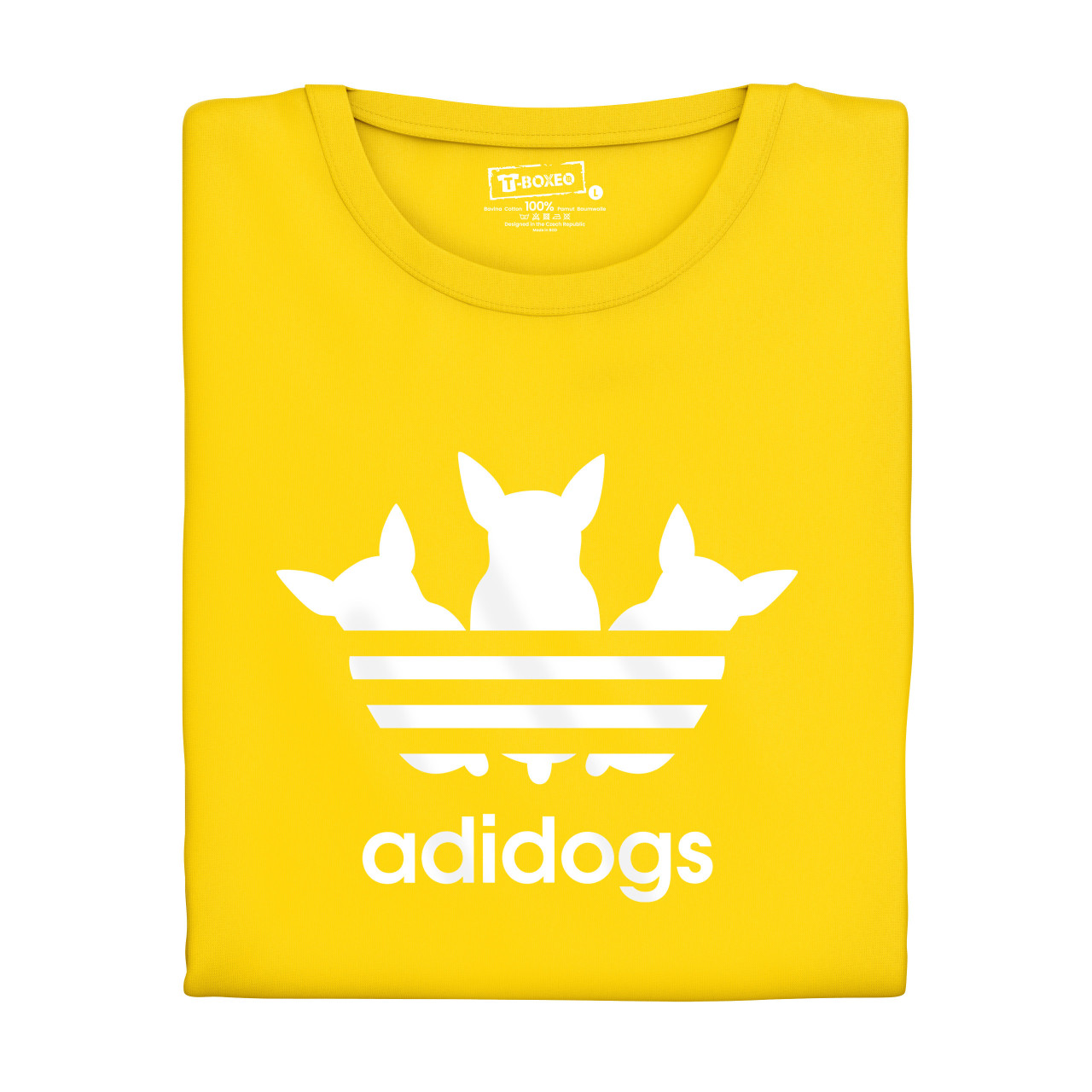 Pánské tričko s potiskem “Adidogs”