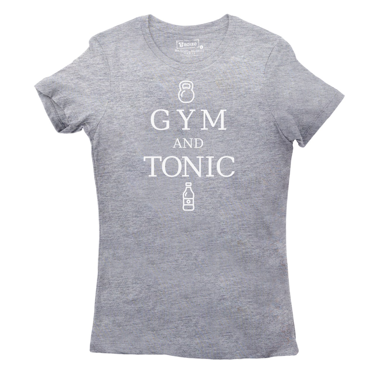 Dámské tričko s potiskem “Gym and Tonic”
