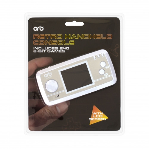 ORB herní konzole - Retro Handheld Console (Silver)