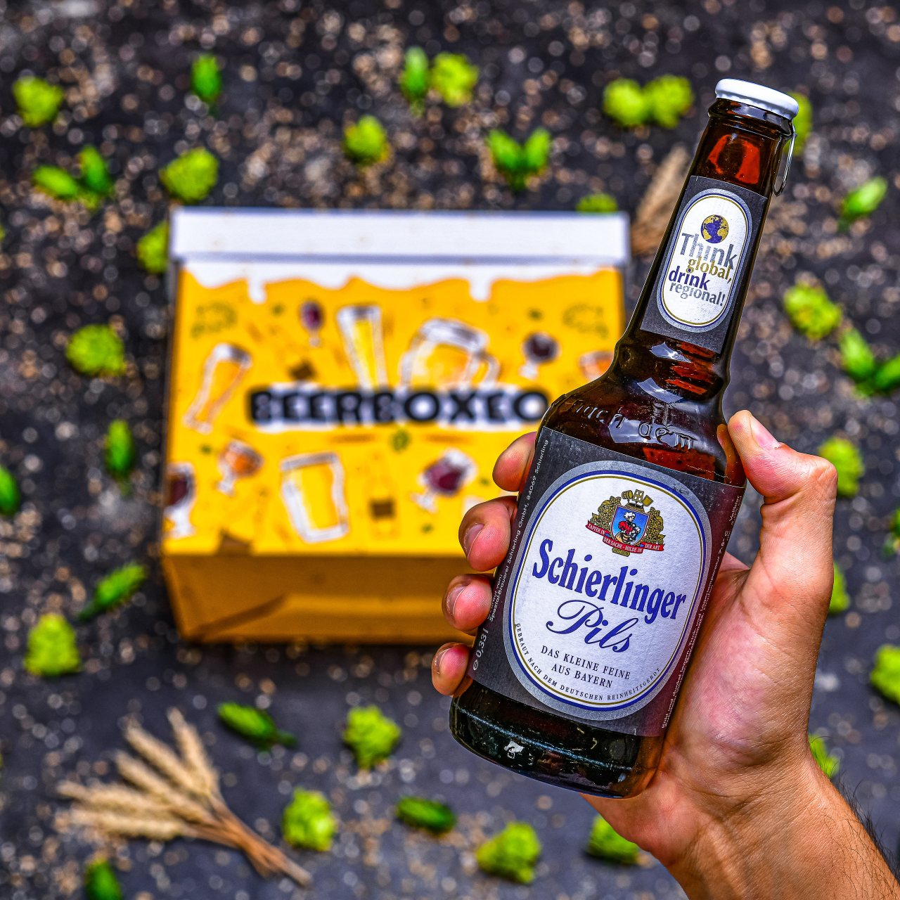 BeerBOXEO plné prémiových ležáků s pivním Tričkem vol. 2