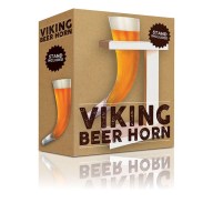 2 x Vikingský pivní roh s podstavcem