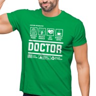 Pánské tričko s potiskem "Doctor"