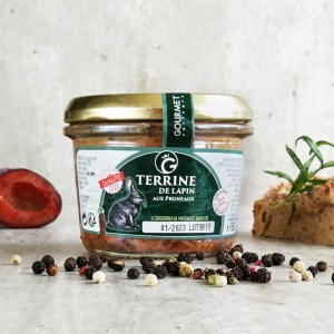 Kaninchen-Terrine mit Pflaumen 180 g