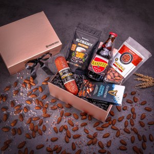 Giftboxeo Geschenkbox (rose gold) - Für die Biertrinkerin