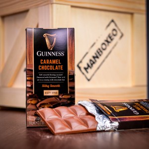 Milchschokolade Guinness mit Karamell 90 g