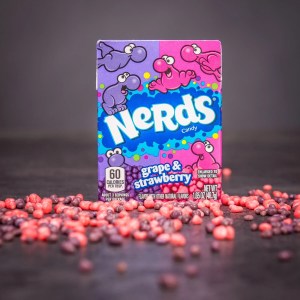 Knusprige Nerds-Bonbons mit Fruchtgeschmack 47 g