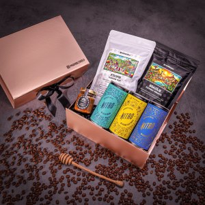 Giftboxeo Geschenkbox (rose gold) - Für die Kaffeeliebhaberin