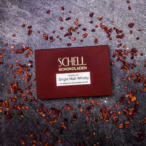 Gefüllte Schokolade mit Single Malt Whisky-Geschmack 100 g