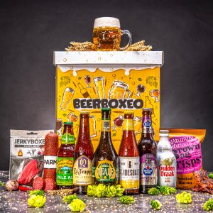 Beerboxeo - Geschenkverpackung voller Bierspezialitäten PREMIUM