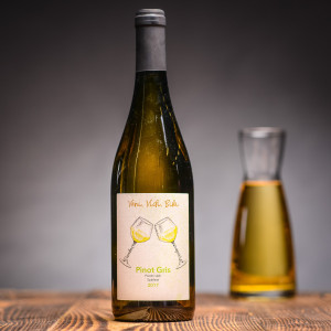 Weißwein Pinot Gris, späte Ernte, 0,75 l